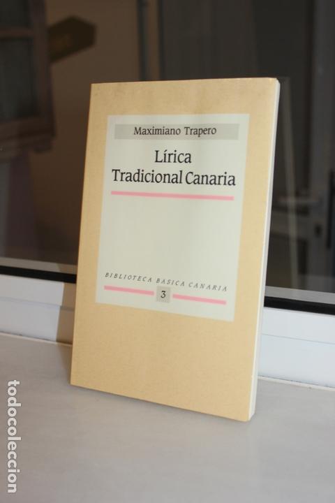Libros: LIRICA TRADICIONAL CANARIA, MAXIMIANO TRAPERO. CANARIAS 1990