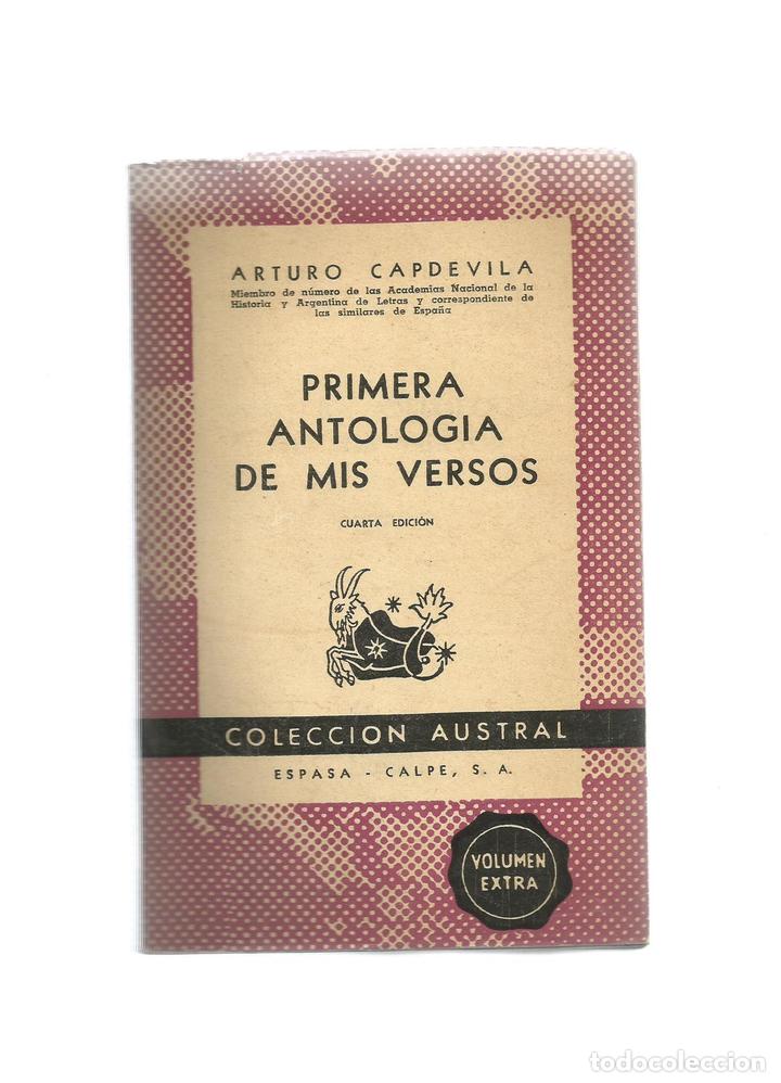 Libros: Primera antolog&iacute;a de mis versos. - CAPDEVILA, Arturo: - Foto 1