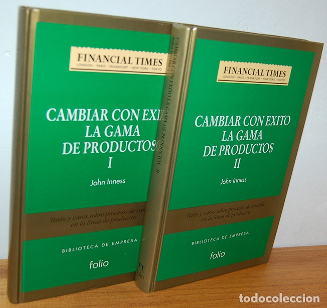 B&uuml;cher: CAMBIAR CON &Eacute;XITO LA GAMA DE PRODUCTOS (2 Vol.) I y II Texto y casos sobre procesos de cambio en la