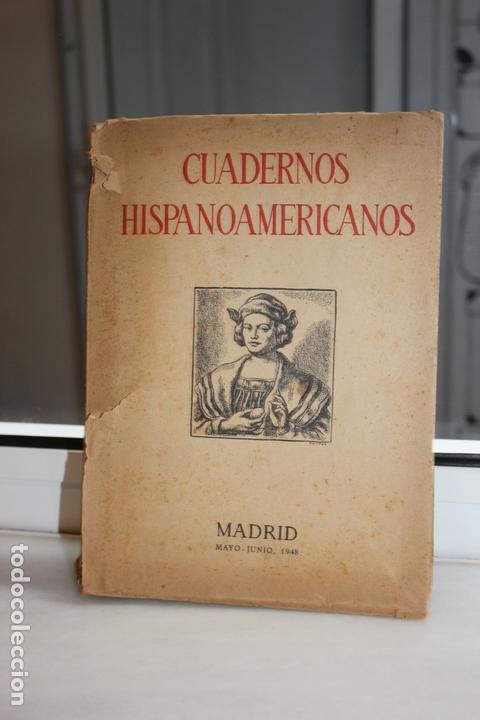 Libros: CUADERNOS HISPANOAMERICANOS. MADRID MAYO-JUNIO 1948 - Foto 1