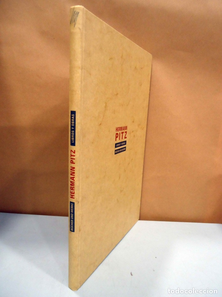 Libros: HERMANN PITZ. LIBROS Y OBRAS. B&Uuml;CHER UND WERKE. IVAM, 1994. - Foto 2