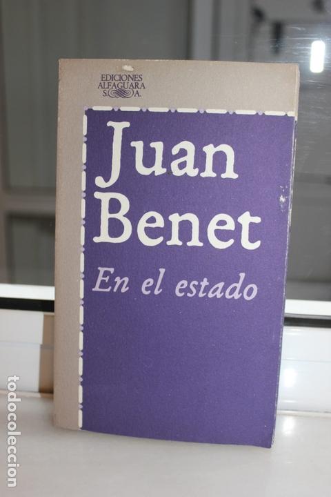 Libros: EN EL ESTADO, JUAN BENET. ALFAGUARA 1977 - Foto 1