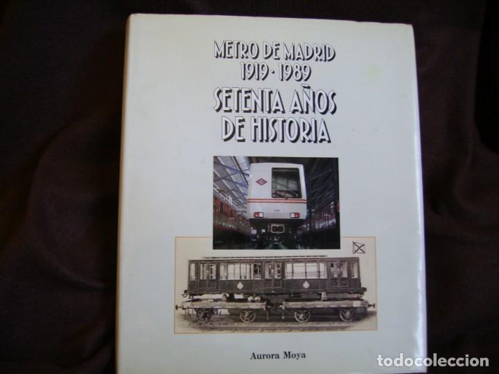 Libros: METRO DE MADRID. 1919-1989 - Foto 1