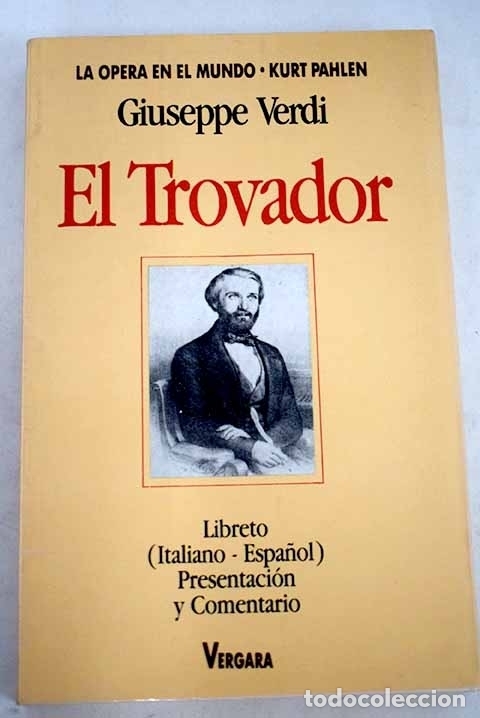 Libros: El trovador.- Verdi, Giuseppe - Foto 1