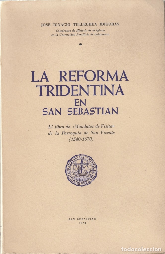 Libros: La Reforma Tridentina en San Sebastian. AAG - Foto 1
