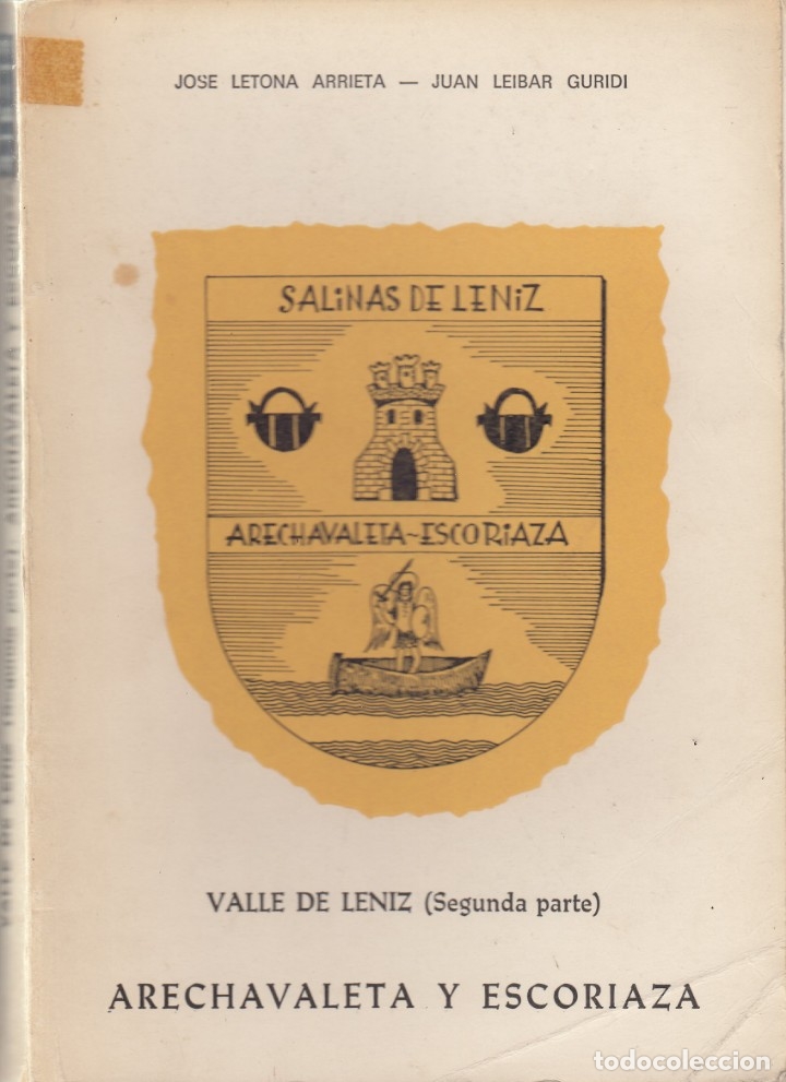 Libros: Valle de Leniz - Arechavaleta y Escoriaza. AAG - Foto 1