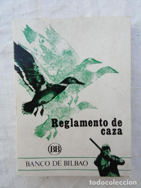 Libros: LIBRO REGLAMENTO DE CAZA. A&Ntilde;O 1971. - Foto 1