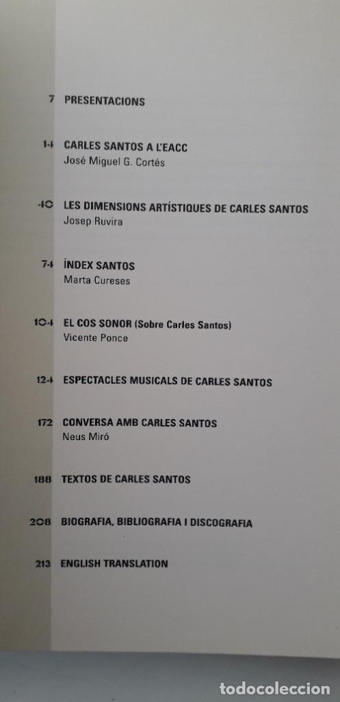 Libros: CARLES SANTOS - VVAA - Foto 4