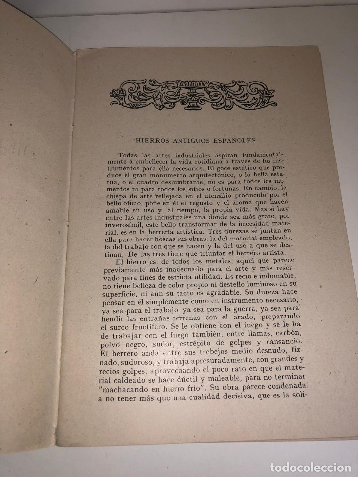 Libros: Hierros antiguos espa&ntilde;oles - Emilio Camps Cazorla - Foto 2