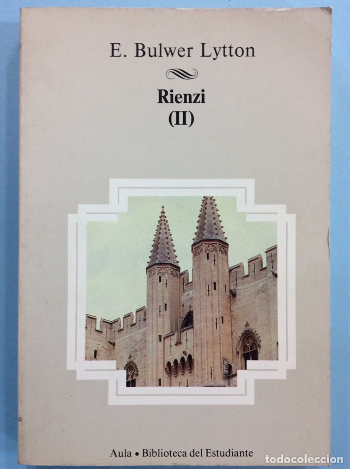 Libros: RIENZI II - E. Bukwer Lytton - 1984 - Foto 1