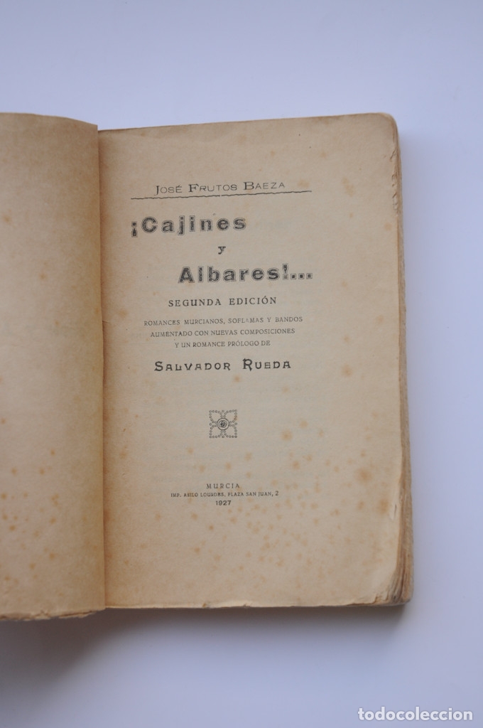 Libros: &iexcl;Cajines y albares! - FRUTOS BAEZA, Jos&eacute; - Foto 2