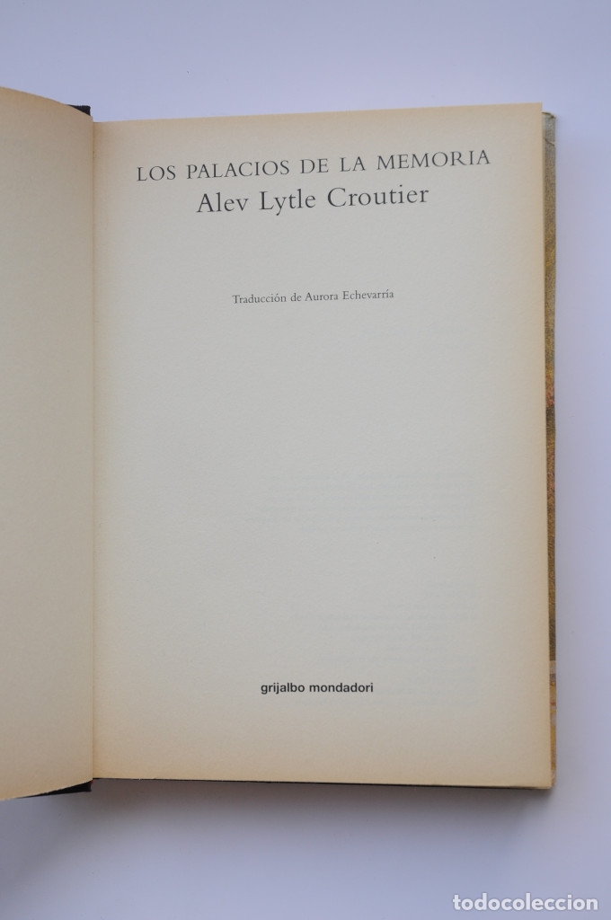 Libros: Los palacios de la memoria - CROUTIER, Alev Lytle - Foto 2
