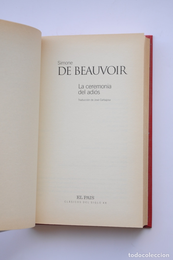 Libros: La ceremonia del adi&oacute;s - BEAUVOIR, Simone de - Foto 2