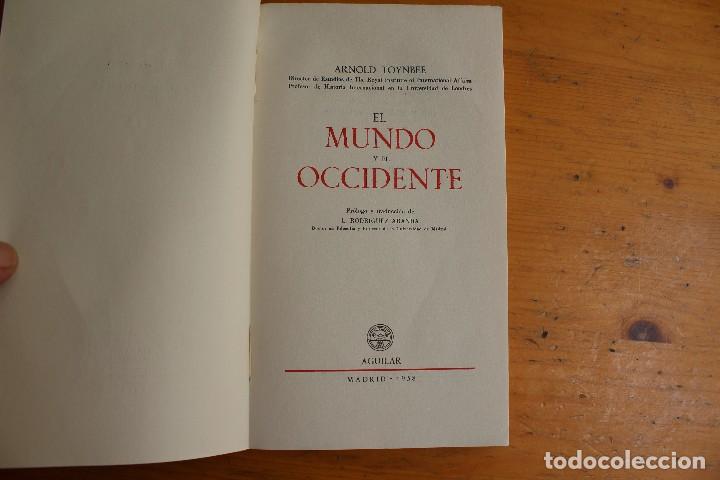 Libros: EL MUNDO Y EL OCCIDENTE AGUILAR  1958 - Foto 2
