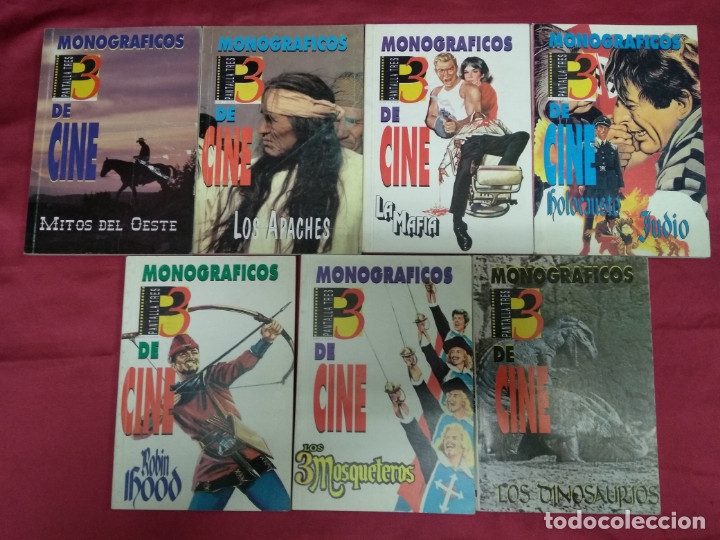 Libros: MONOGR&Aacute;FICOS DE CINE. LOTE 7 EJEMPLARES. - Foto 1