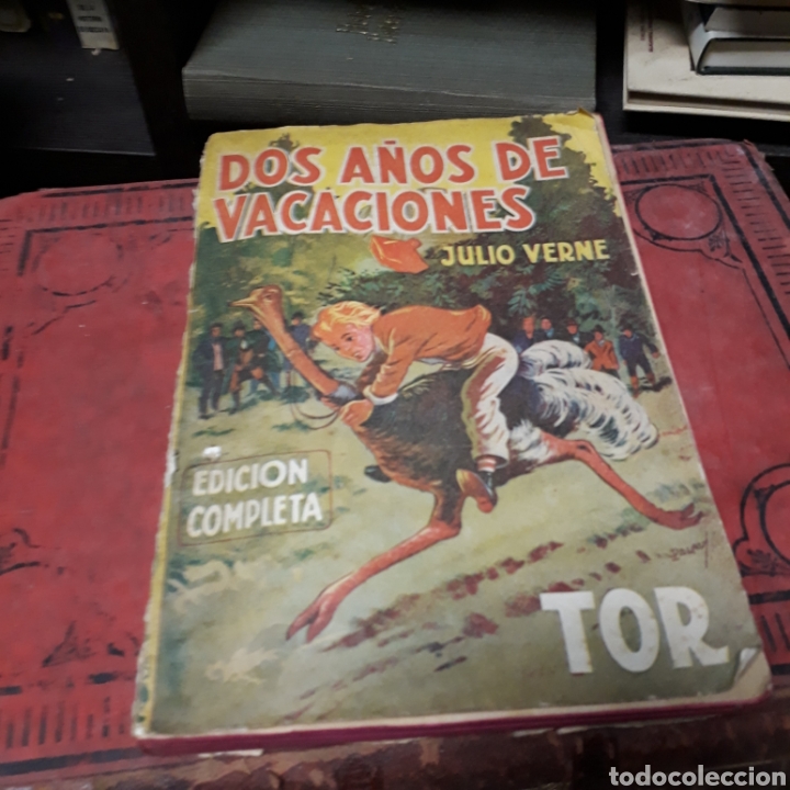 Libros: Julio Verne, Dos a&ntilde;os de vacaciones, Ed Tor - Foto 1