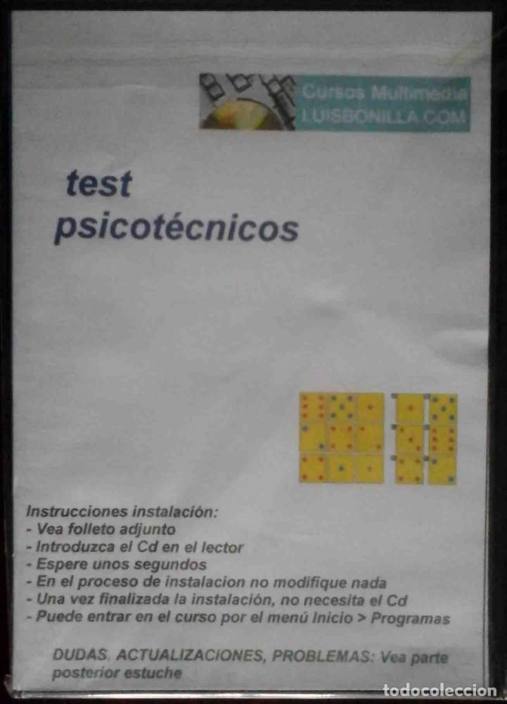 Libros: CD: Test Psicotecnicos - Curso Multimedia Luis Bonilla - Foto 1