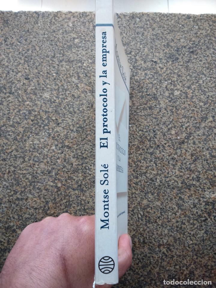 Libros: EL PROTOCOLO Y LA EMPRESA -- MONTSE SOLE -- PLANETA 1998 -- - Foto 3