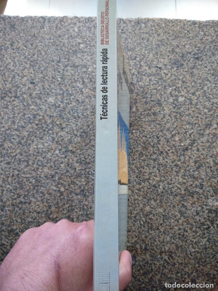 Libros: TECNICAS DE LECTURA RAPIDA -- BIBLIOTECA DEUSTO DE DESARROLLO PERSONAL -- 1992 -- - Foto 3