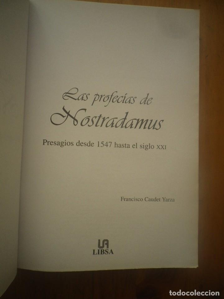 Libros: LAS PROFEC&Iacute;AS DE NOSTRADAMUS - Foto 2