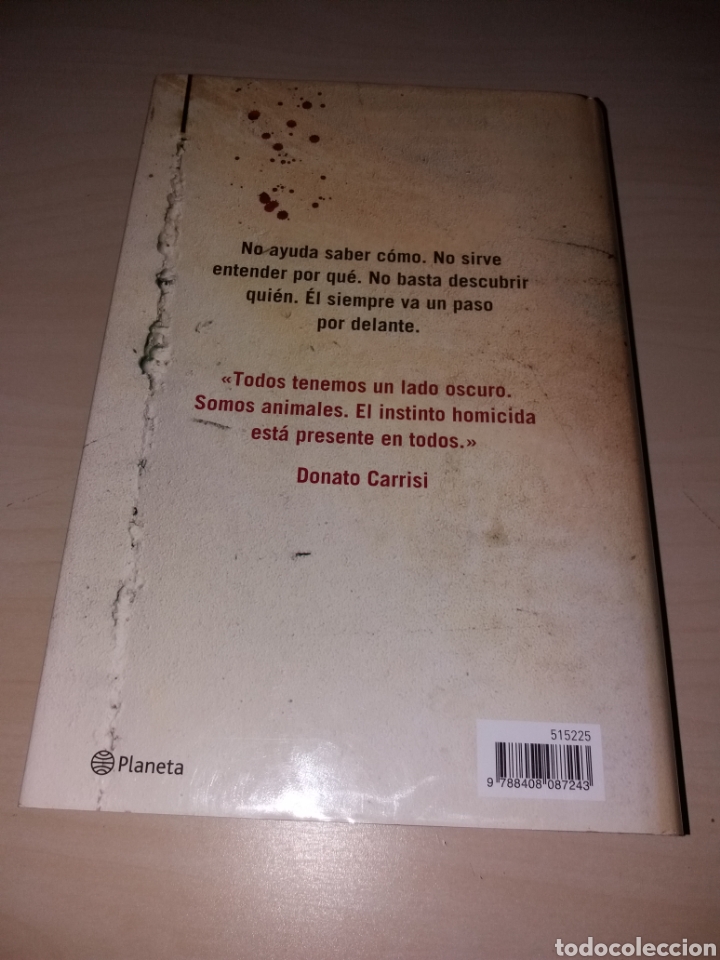 Libros: LOBOS - Donato Carrisi - Planeta - 2009 - Foto 4