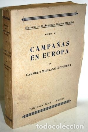 Libros: CAMPA&Ntilde;AS EN EUROPA - MEDRANO EZQUERRA, Carmelo - Foto 2