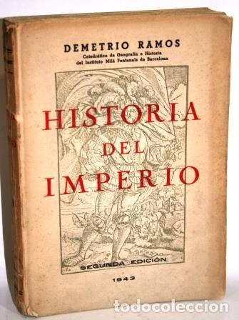 Libros: HISTORIA DEL IMPERIO - RAMOS, Demetrio - Foto 1
