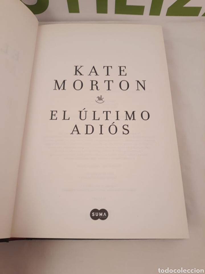 Libros: Kate Morton. El ultimo adios. Suma. - Foto 2