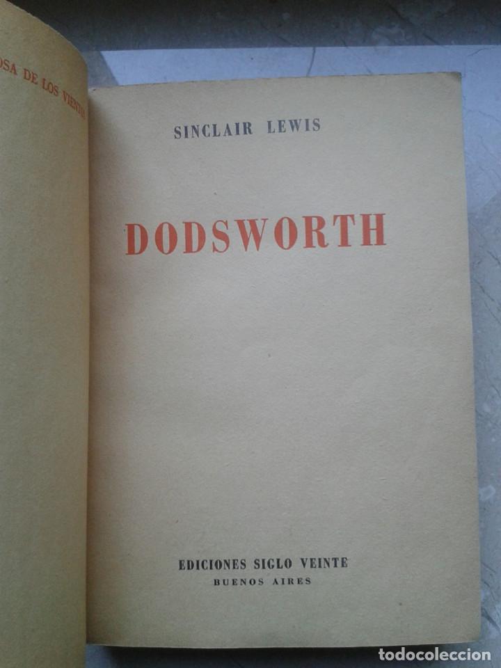Libros: DODSWORTH, FUEGO OTO&Ntilde;AL. SINCLAIR LEWIS. - Foto 2