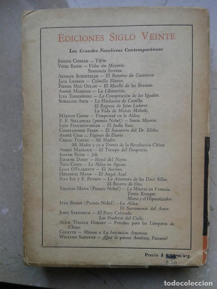Libros: DODSWORTH, FUEGO OTO&Ntilde;AL. SINCLAIR LEWIS. - Foto 4