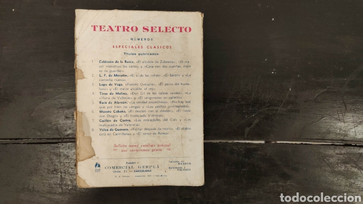 Libros: ANTIGUO LIBRO TEATRO SELECTO A&Ntilde;O 1940 - Foto 4