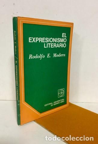 Libros: EL EXPRESIONISMO LITERARIO - MODERN, Rodolfo E - Foto 1