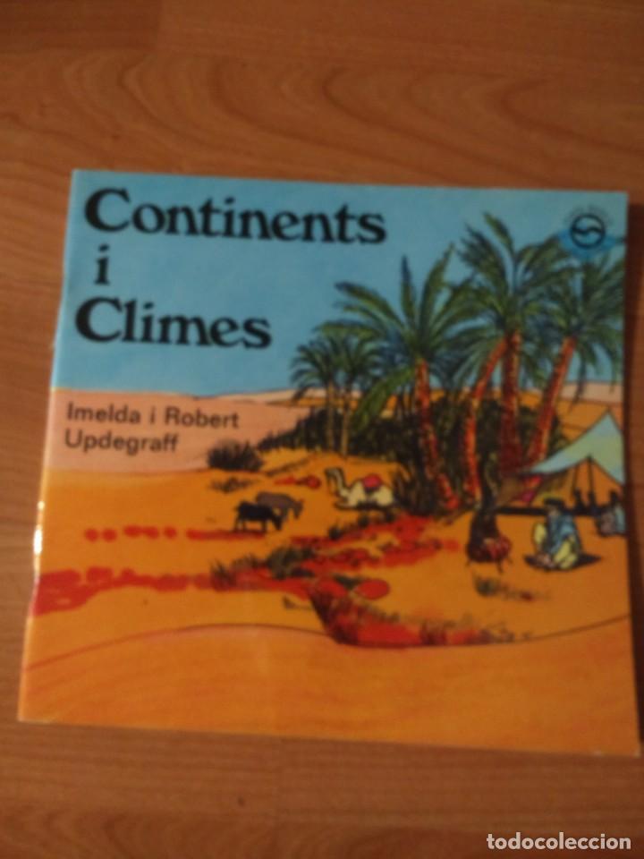 Libros: CONTINENTS I CLIMES. ROBERT UPDEGRAFF. EDITORIAL TEIDE - Foto 1