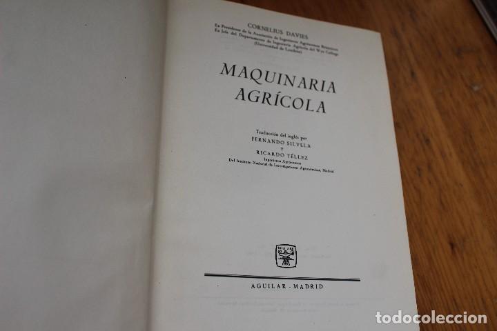 Libros: MAQUINARIA AGR&Iacute;COLA AGUILAR - Foto 1