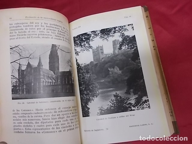 Libros: HISTORIA DE INGLATERRA.  PROF. LAMBERT GERBER . COLECCION LABOR. 1926 - Foto 4
