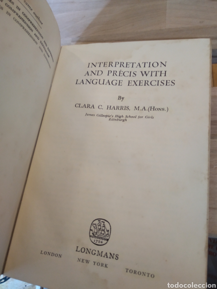 Libros: INTERPRETATION AND PR&Eacute;CIS. C. C. HARRIS #1157 - Foto 2