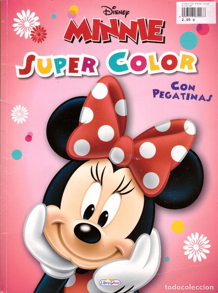 Libros: Minnie Super color con pegatinas; Disney - OFERTAS DOCABO - Foto 1