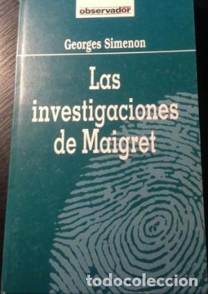 Libros: LAS INVESTIGACIONES DE MAIGRET - Simenon,Georges - Foto 1