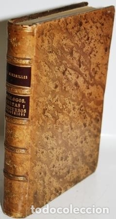 Libros: DI&Aacute;LOGOS, CARTAS Y DISCURSOS ACAD&Eacute;MICOS - CAVANILLES, Antonio - Foto 1