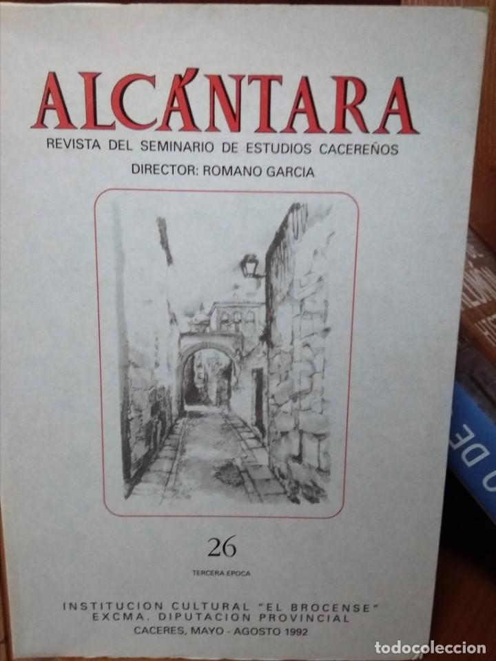 B&uuml;cher: Revista Alc&aacute;ntara, tercera &eacute;poca mayo-agosto 1992 n&ordm;26