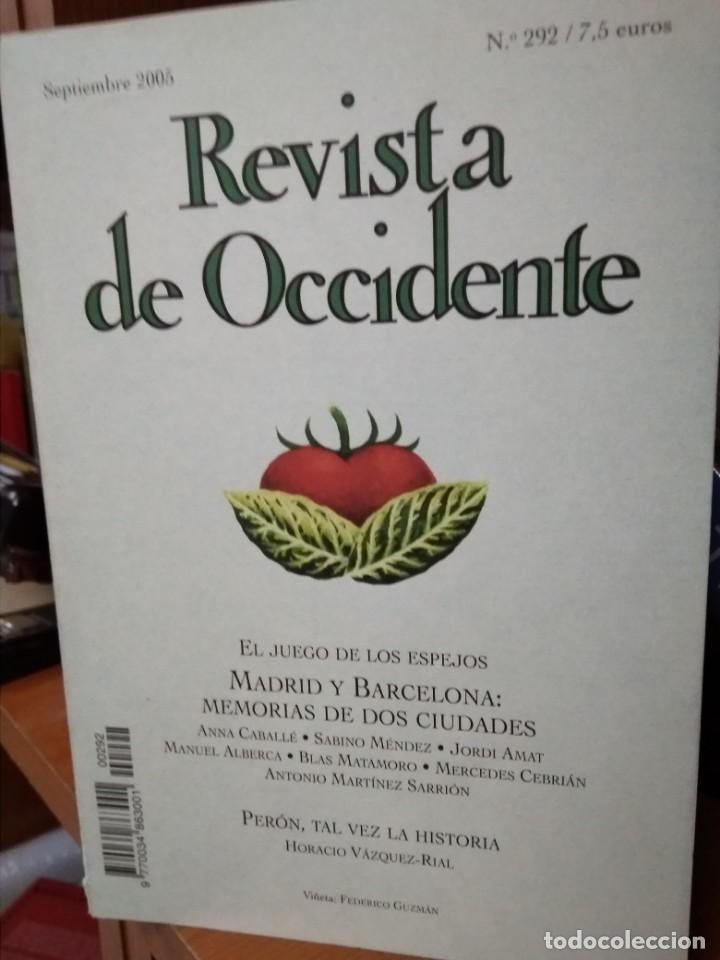 Libros: Revista de Occidente, septiembre 2005 n&ordm; 292 - Foto 1