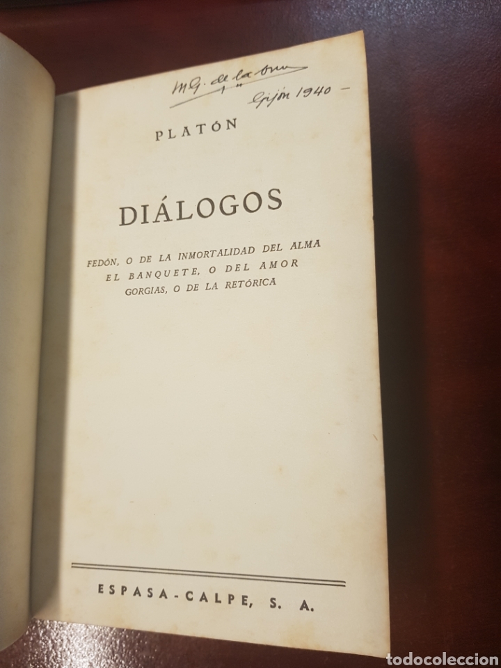 Libros: Dialogos - platon - 1939 - Foto 2