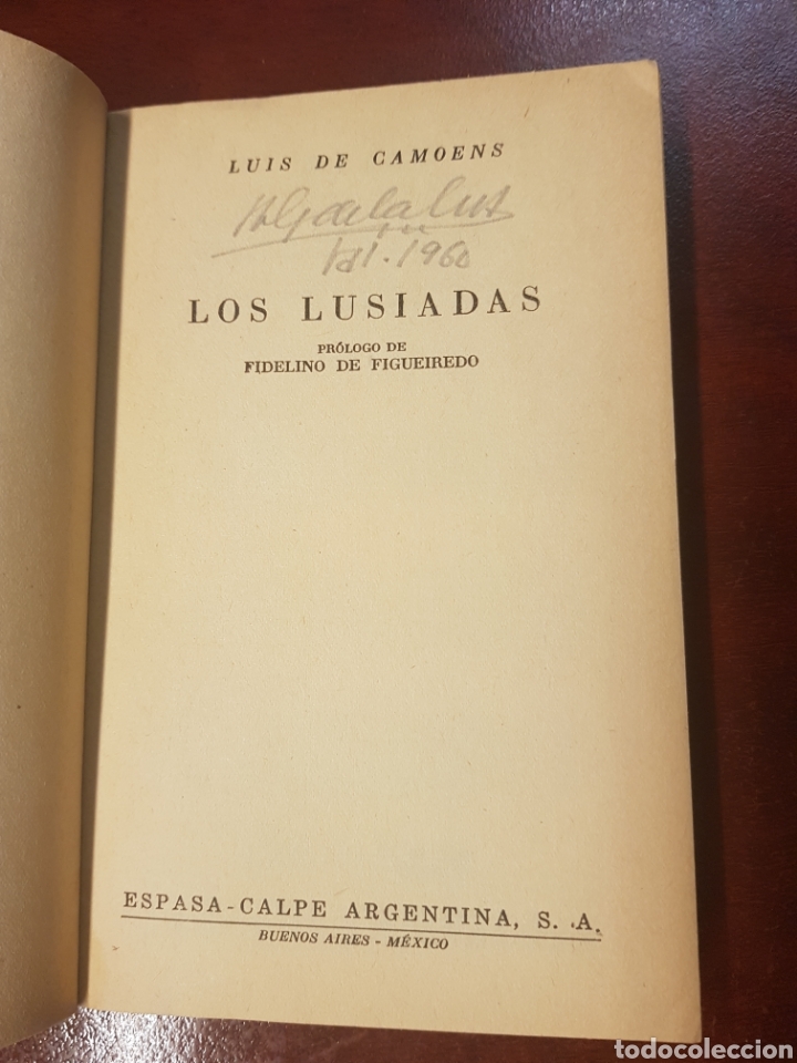 Libros: Los lusiadas - luis de camoens - 1952 - Foto 2