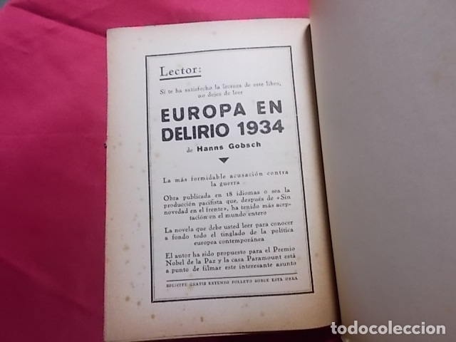 Libros: EROS EN LAS ALAMBRADAS. HANS OTTO HENEL EDITORIAL HELLOS. 1931 - Foto 7