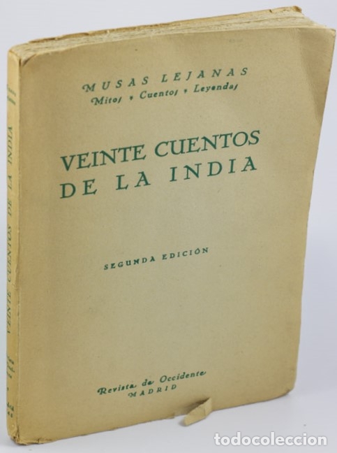 Libros: VEINTE CUENTOS DE LA INDIA - V.V.A.A. - Foto 2