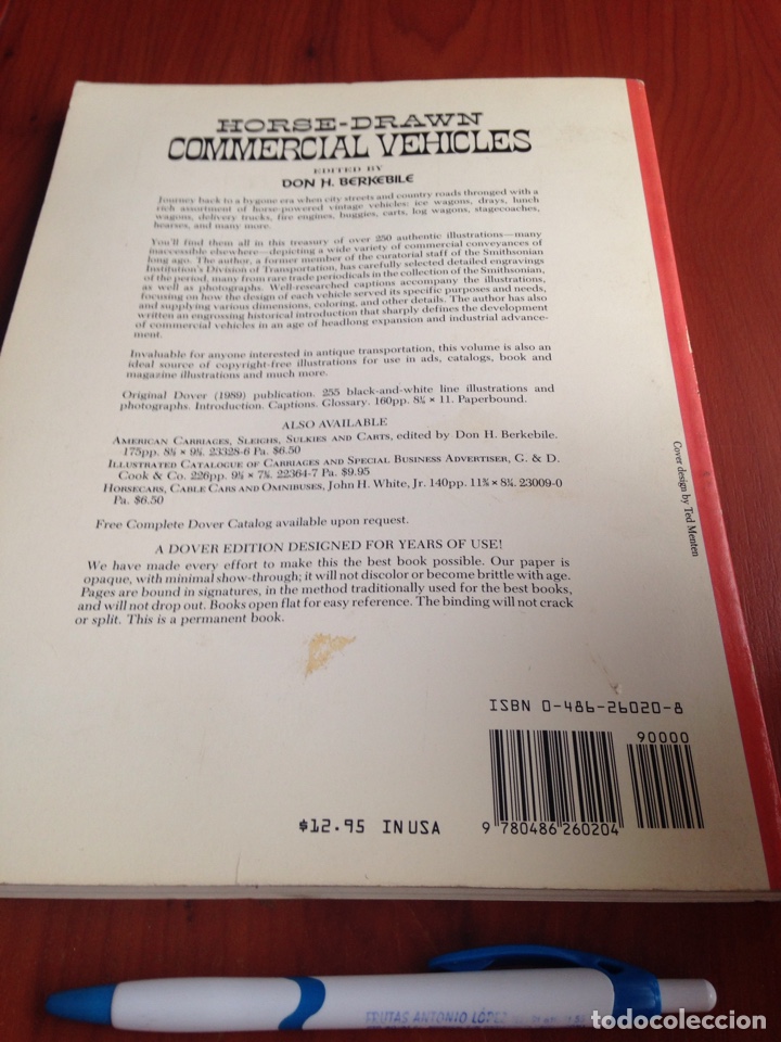 Libros: Libro horse drawn commercial vehicles - Foto 3