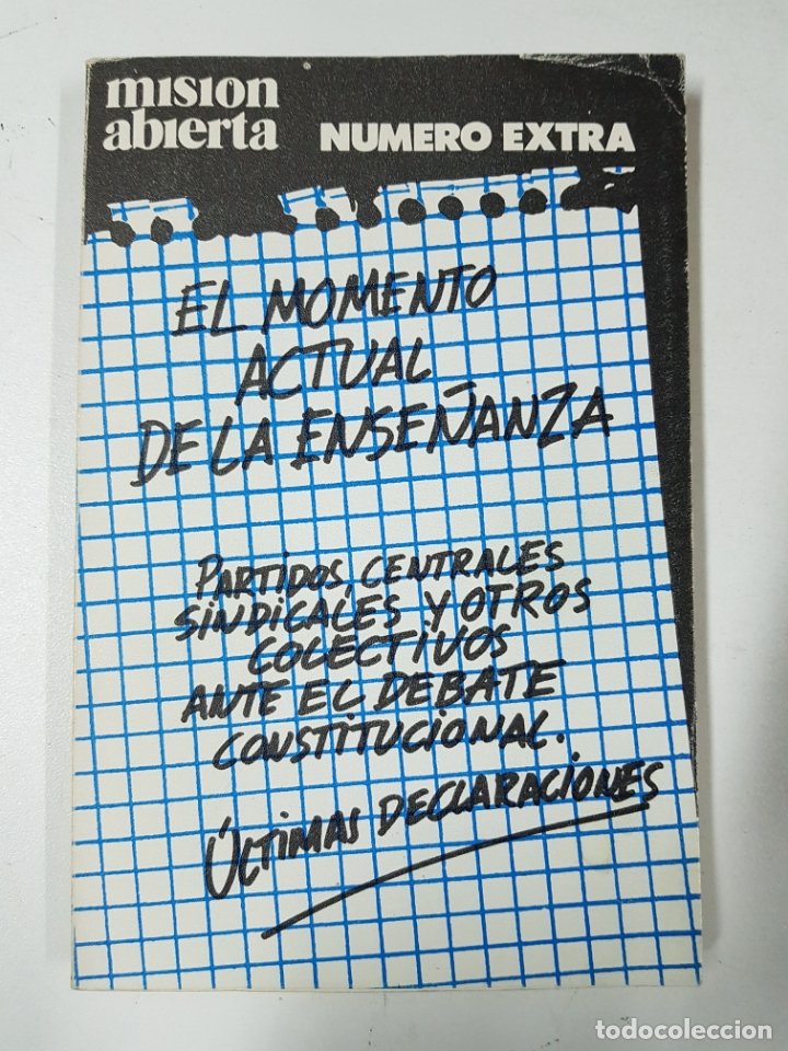 Libros: El momento actual de la ense&ntilde;anza / Equipo Misi&oacute;n Abierta - Foto 1