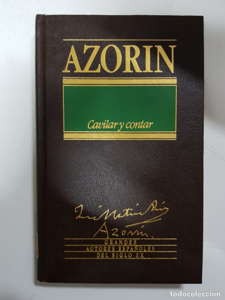 Libros: Cavilar y contar / Azor&iacute;n - Foto 1