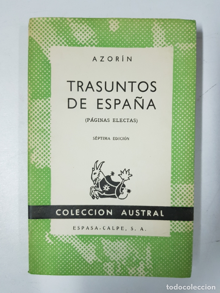 Libros: Trasuntos de Espa&ntilde;a (p&aacute;ginas selectas) / Azor&iacute;n - Foto 1