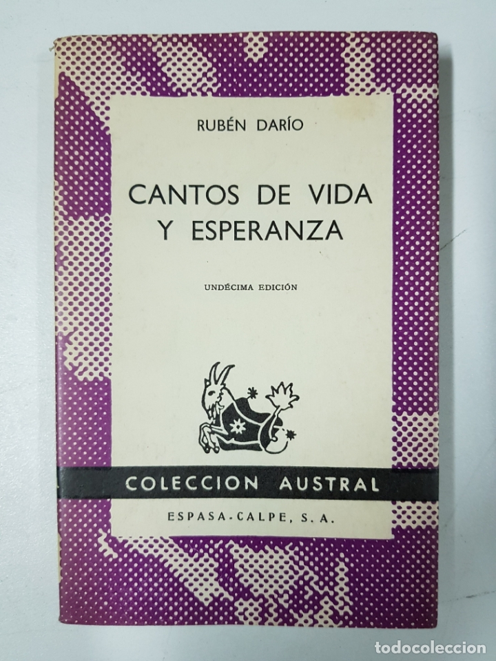 Libros: Cantos de vida y esperanza / Rub&eacute;n Dar&iacute;o - Foto 1